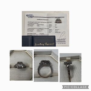 custom made 88 carat total. Appraised in 2021 @ $17,700.